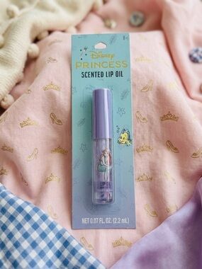 Ariel Little Mermaid Disney Princess Lip Oil - Berry Scented